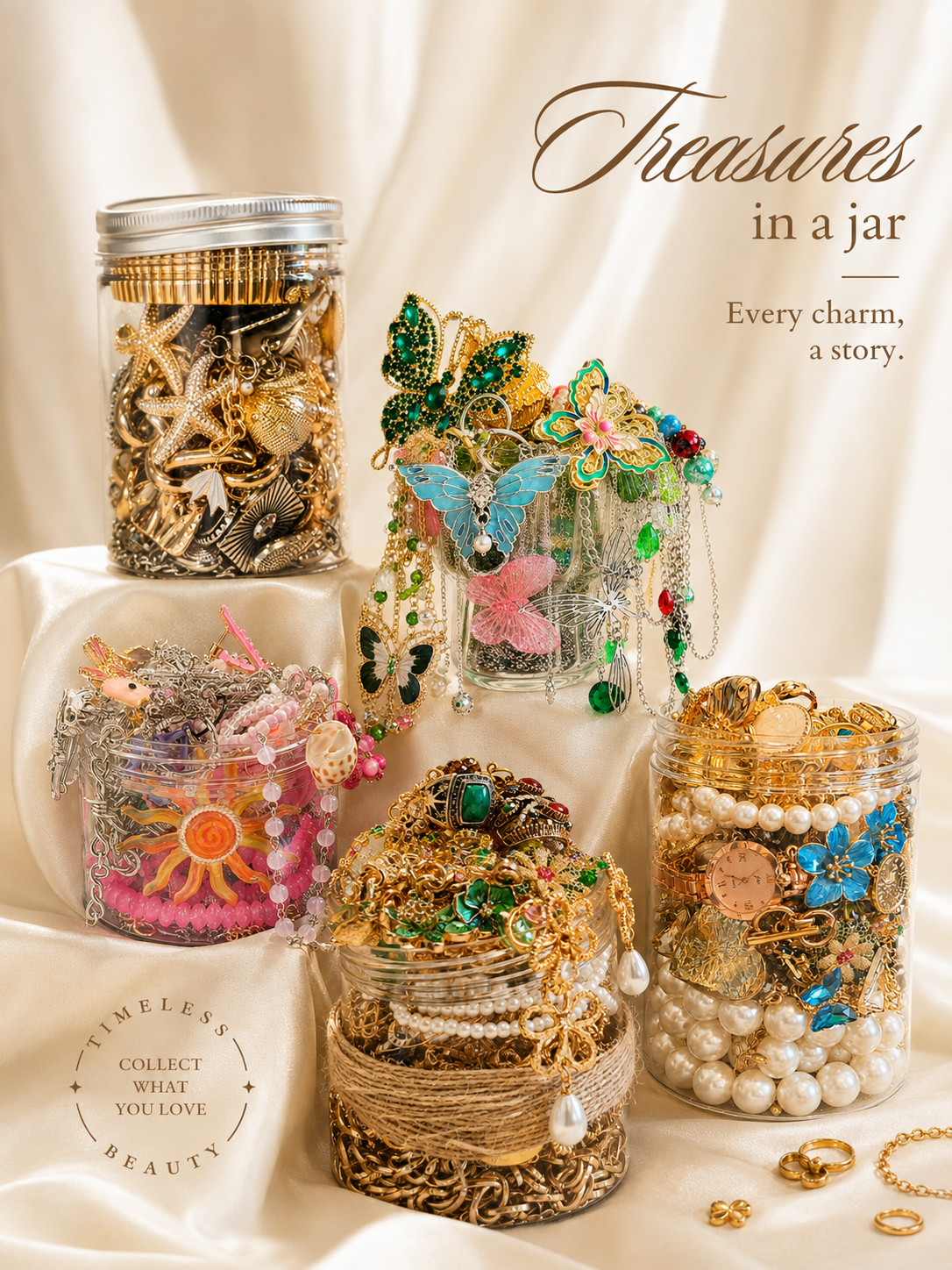 Choose Your Style Mystery Jewelry Jar fashion jewelry assortment