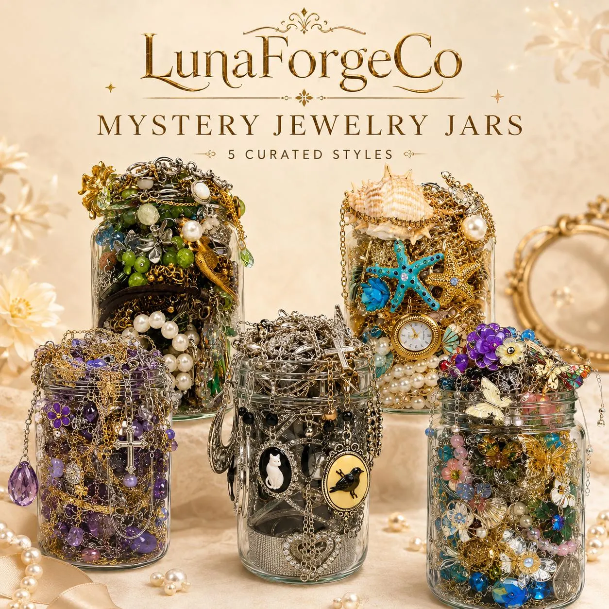 Seasonal Jewelry Mystery Box fashion jewelry assortment