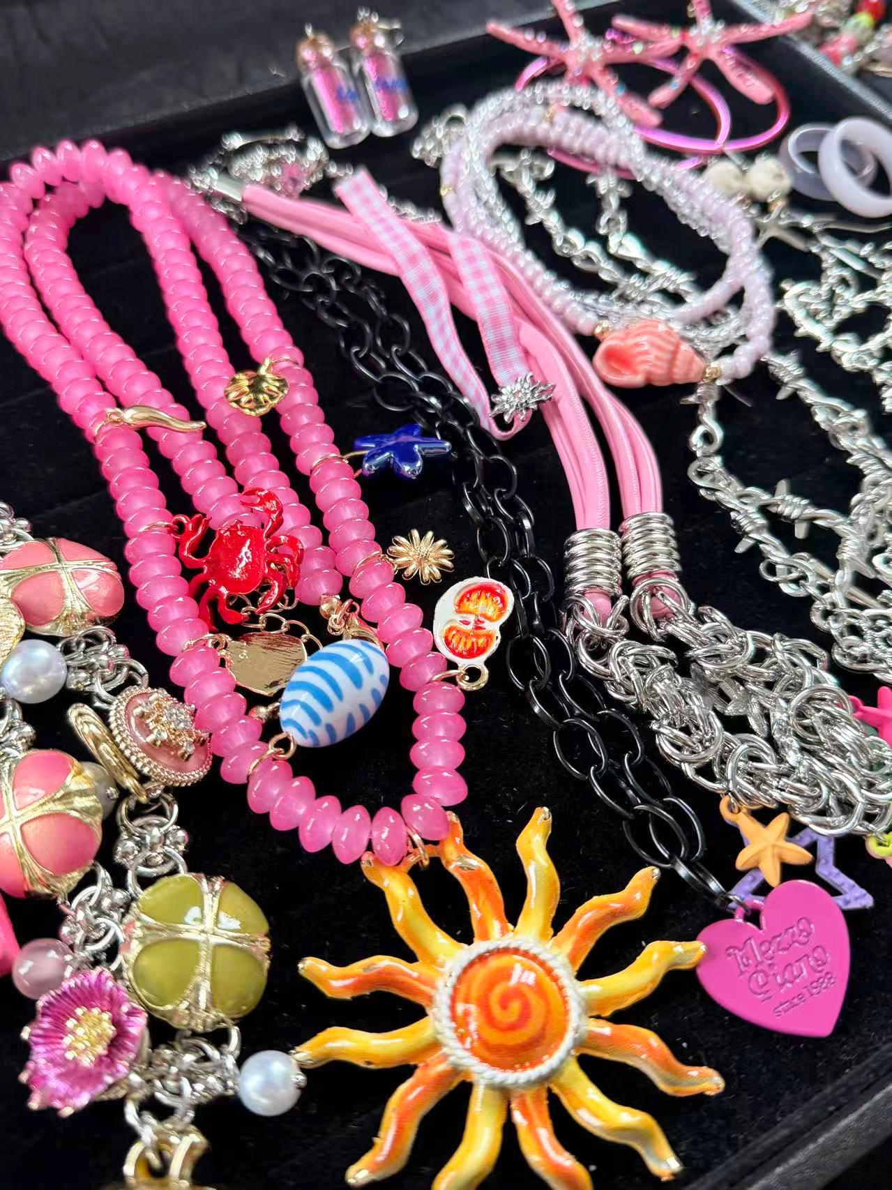 Pink Y2K Mystery Jewelry Box fashion jewelry assortment