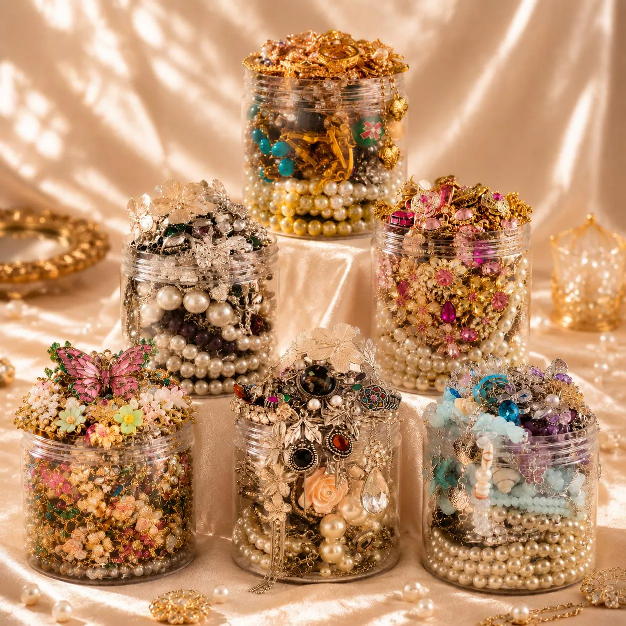 Boho Mystery Jewelry Jar fashion jewelry assortment