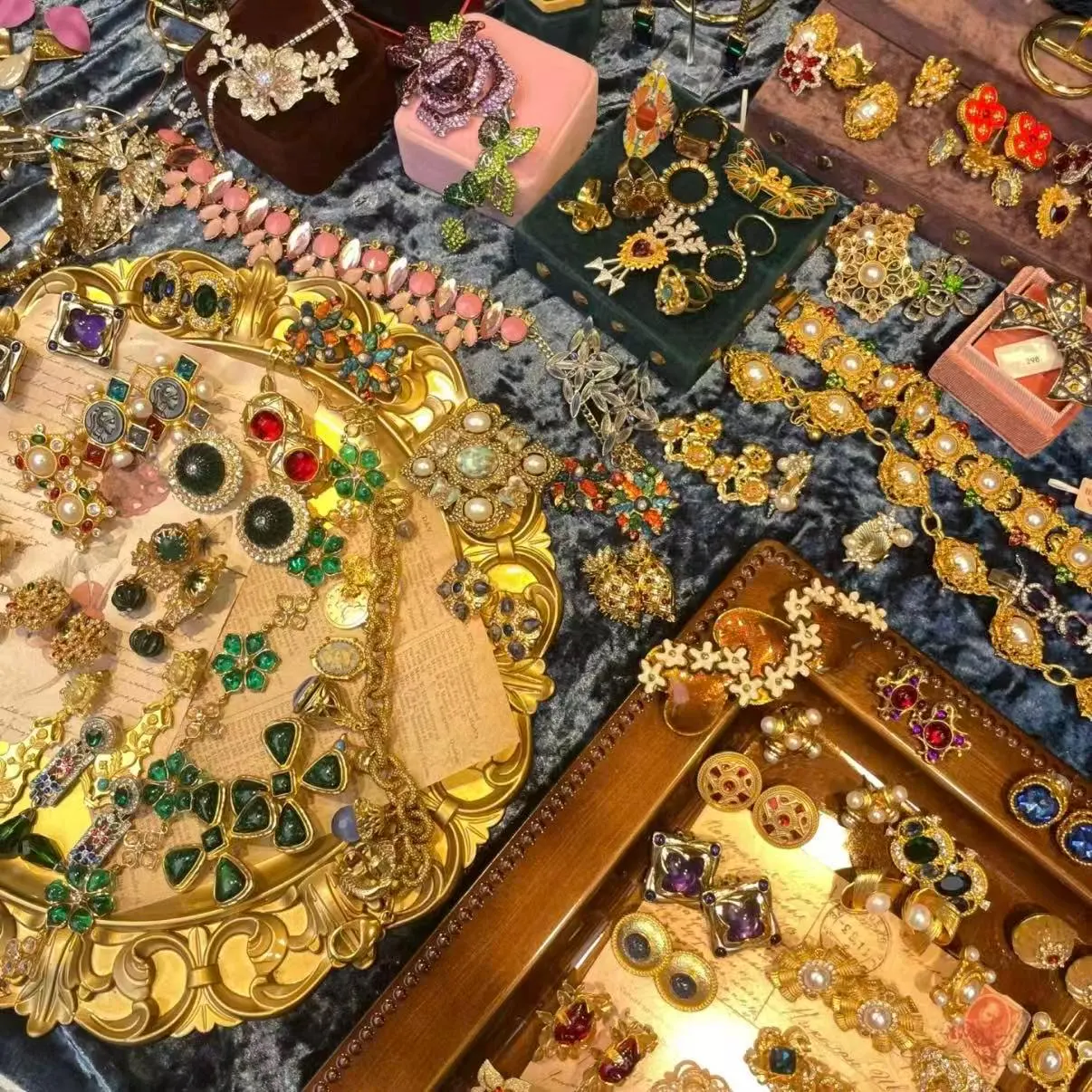Vintage Inspired Jewelry Mystery Jar fashion jewelry assortment