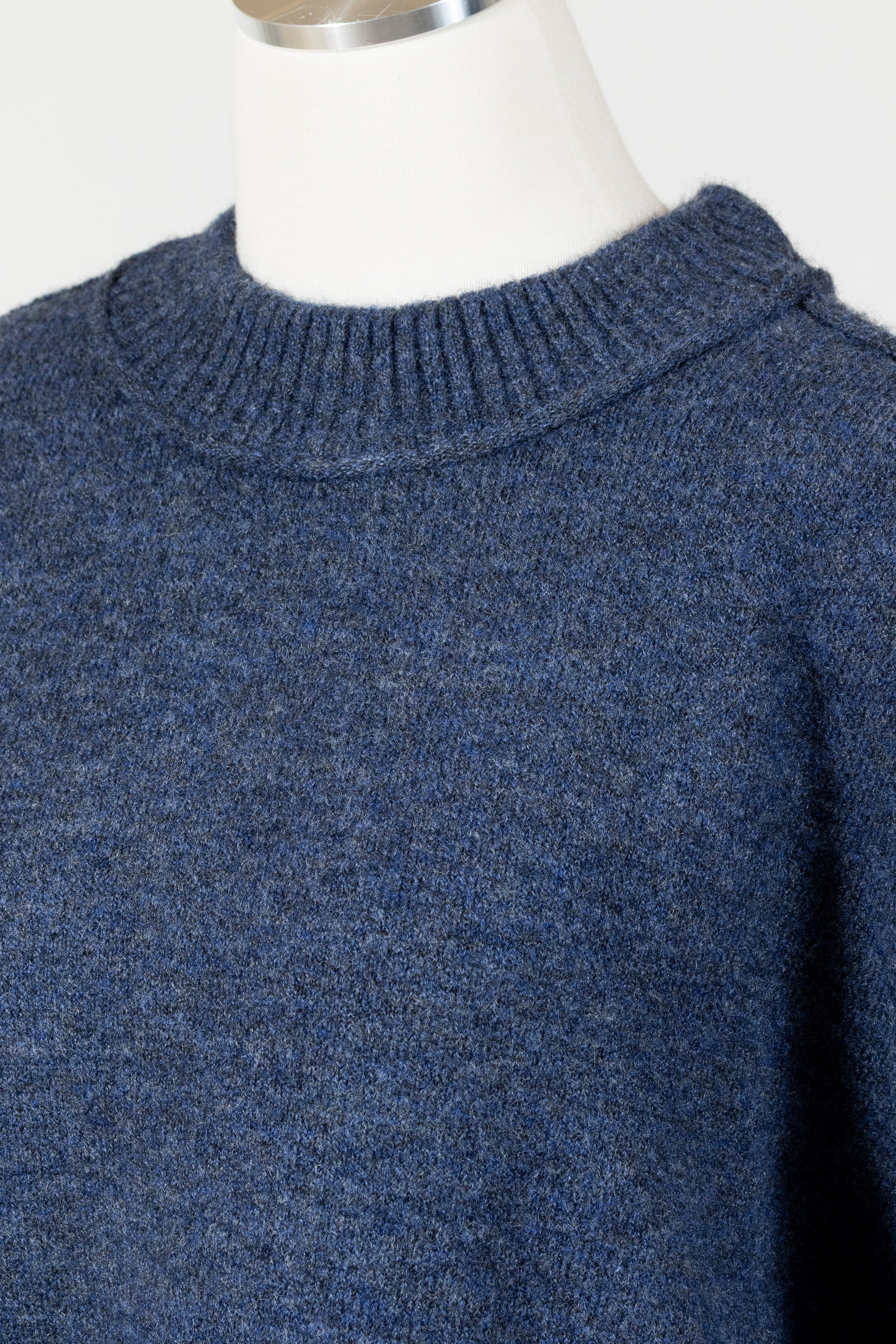 Elbow Sleeve Crewneck Sweater