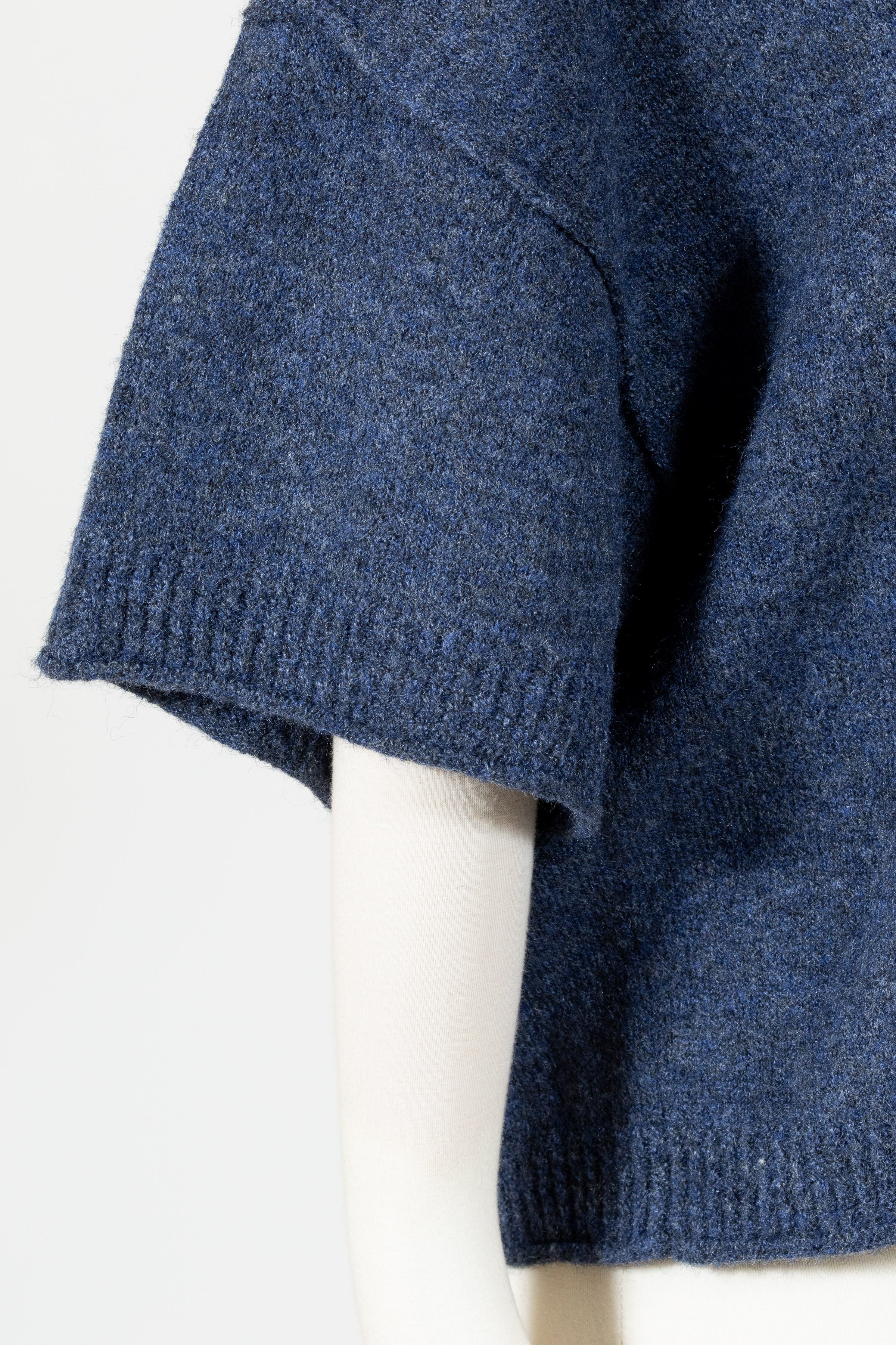 Elbow Sleeve Crewneck Sweater