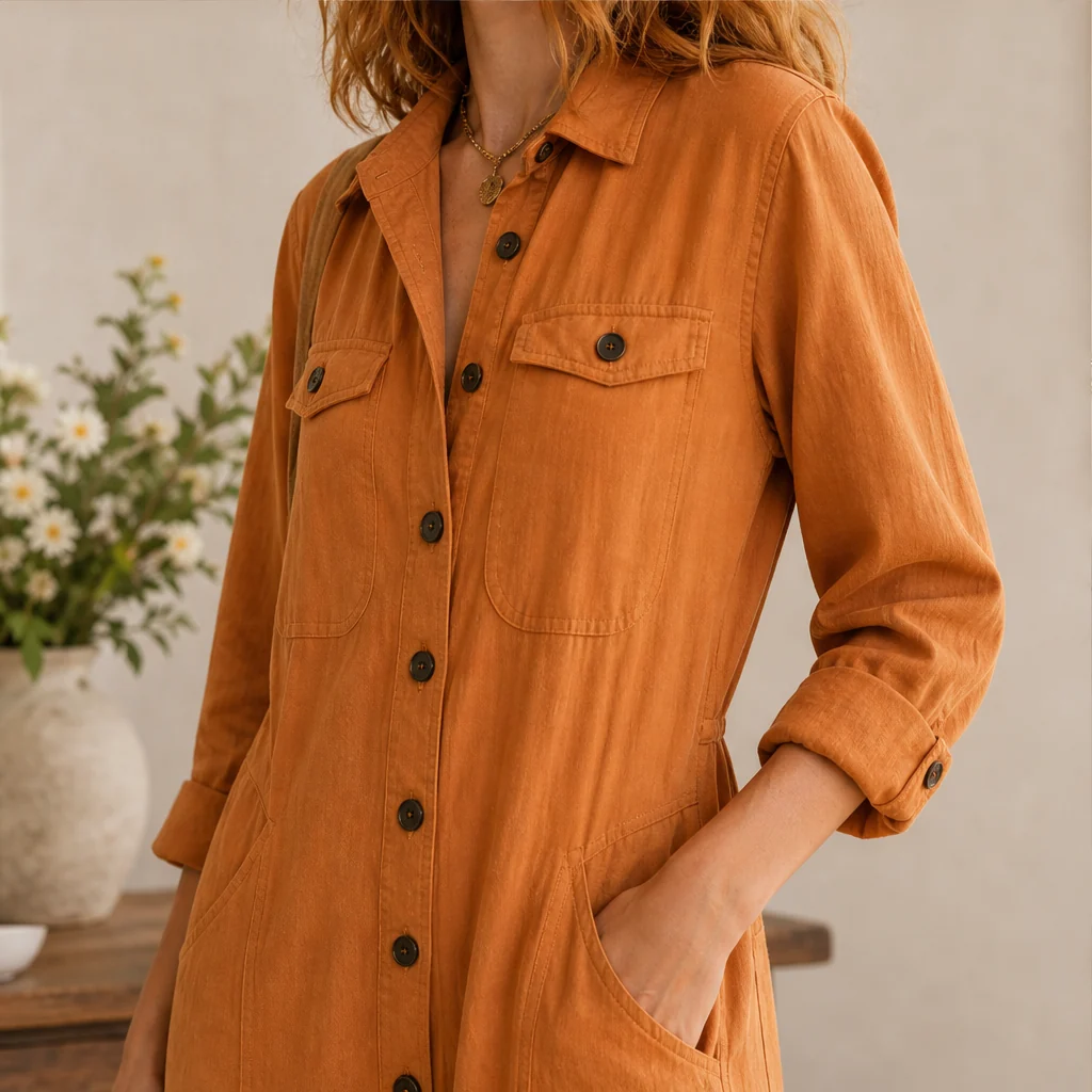 ✨ TODAY ONLY — 50% OFF ✨ Women's Relaxed Wide‑Leg Cargo Jumpsuit