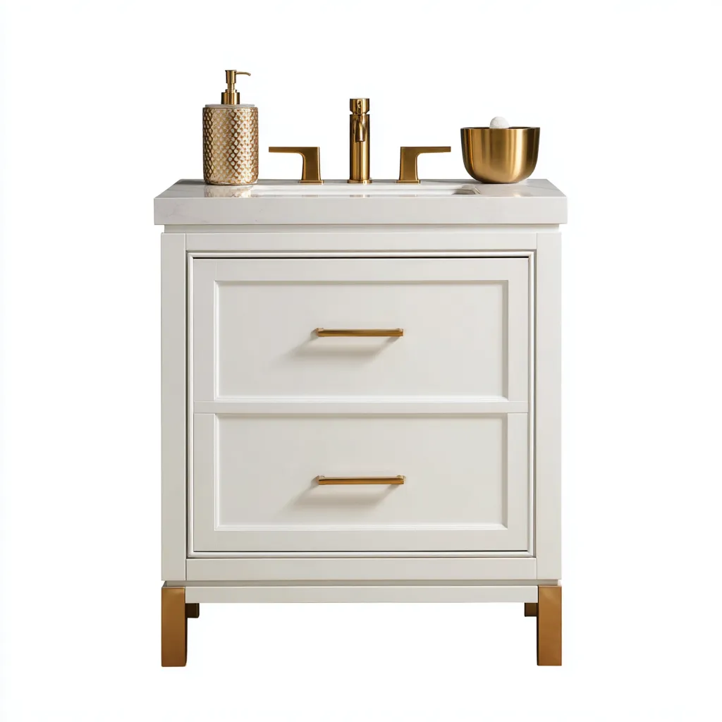 Mobile lavabo sospeso 76×47×62 cm - bianco - design moderno compatto per bagno-Valaostudio