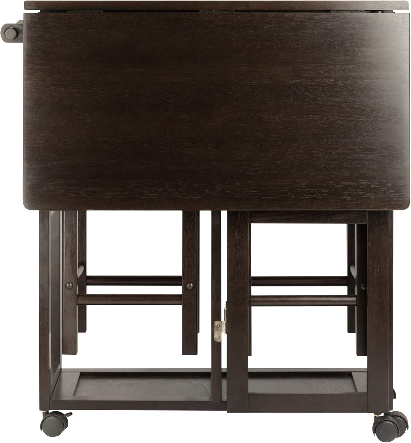 Winsome Wood 23330 Mesa Suzanne 3-Pack Space Saver Set, Coffee