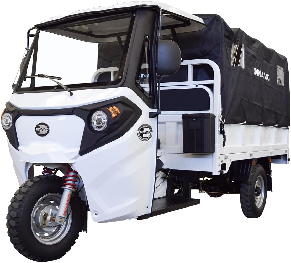 DINAMO Motocarro Heavy CAB 300 M 2025 Blanca