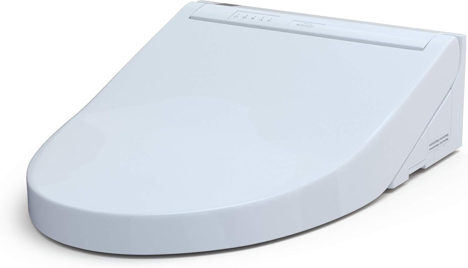 TOTO WASHLET C5 - Asiento de inodoro electrónico para bidé con limpieza PREMIST y EWATER+, alargado, algodón blanco, SW3084#01