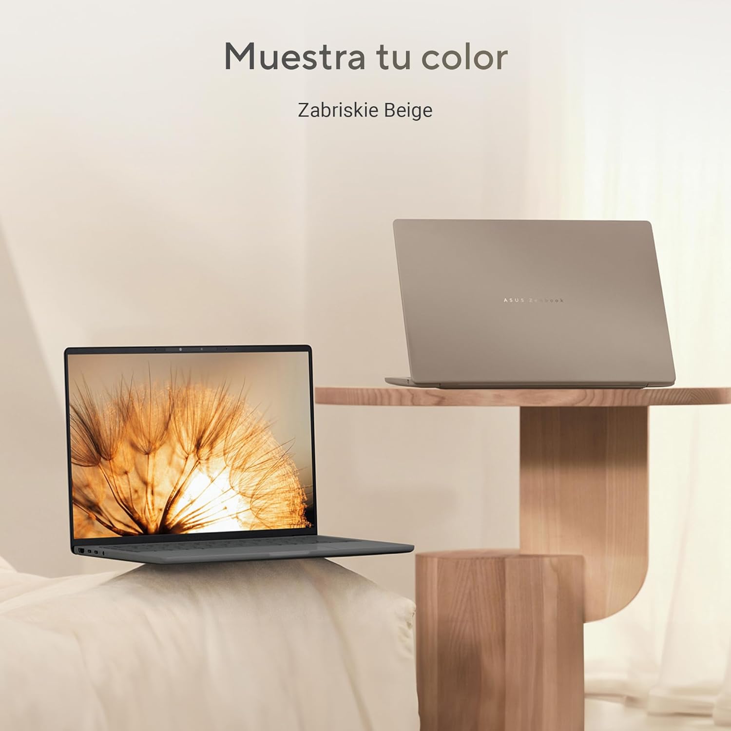 ASUS Laptop Zenbook A14/14 OLED/Snapdragon X X1 26 100/NPU hasta 45 TOPS/16GB RAM/512GB SSD/Cámara FHD con IR/Teclado Retroiluminado en Español/Funda(Garantía y Servicio en México)