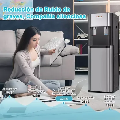 Dispensador De Agua Fría Caliente Oculto Eléctrico Garrafón