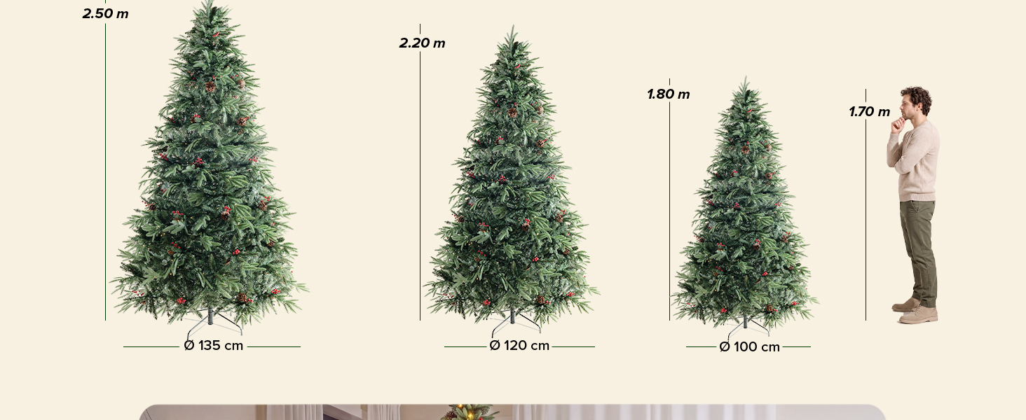 árbol frondoso led