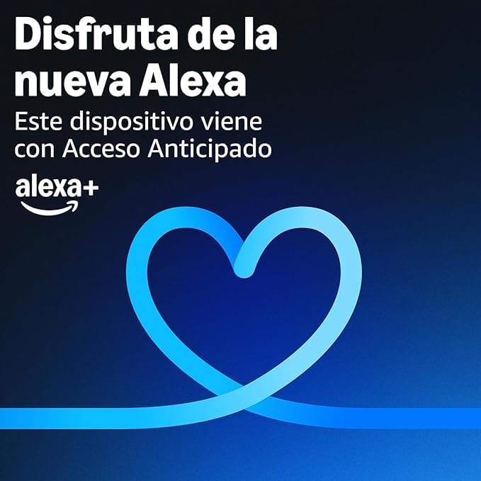 Amazon Echo Pop (modelo más reciente): nuestra bocina más pequeña que se adapta a cualquier habitación (negro), con el Acceso Anticipado de Alexa+