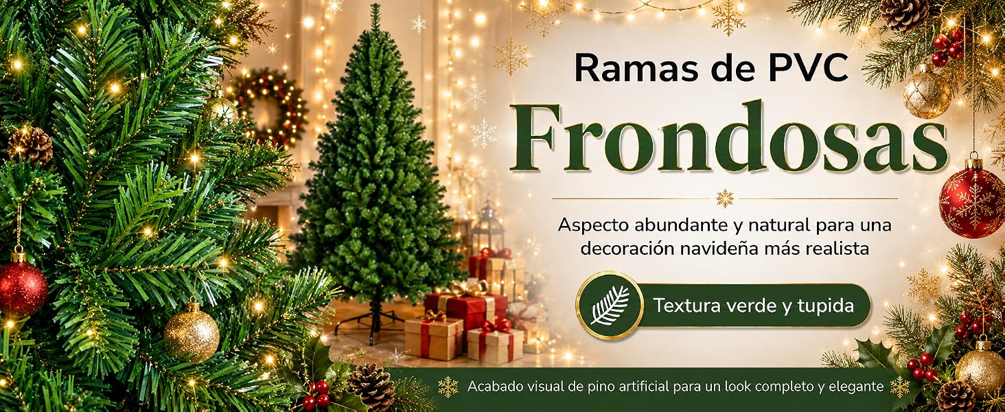 arbol de navidad 210cm