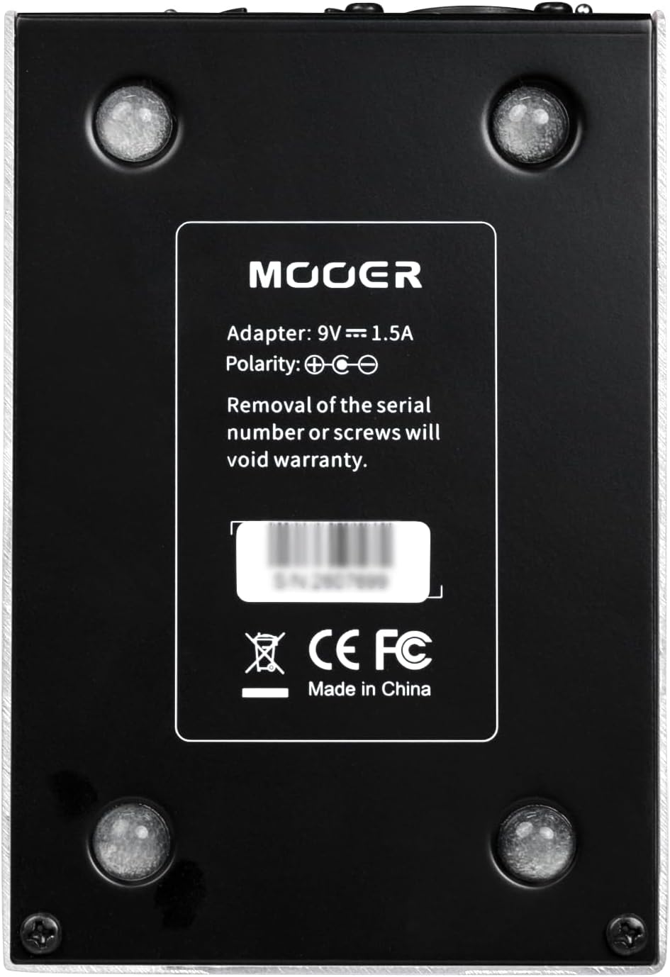 MOOER Harmonier - Procesador de efectos vocales para guitarra, pedal vocal, micrófono para grabación de transmisión en vivo (MVP2)