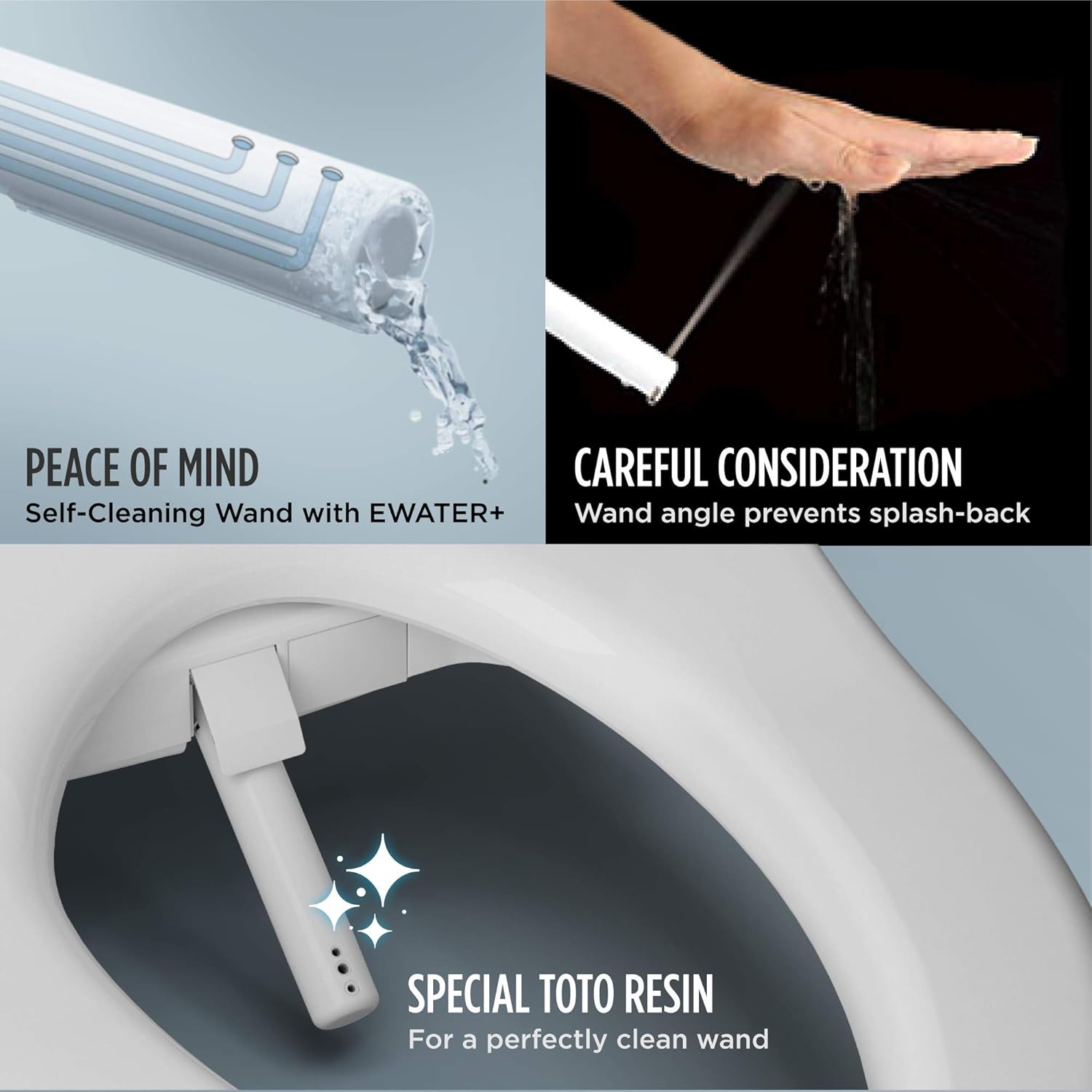 TOTO WASHLET C5 - Asiento de inodoro electrónico para bidé con limpieza PREMIST y EWATER+, alargado, algodón blanco, SW3084#01