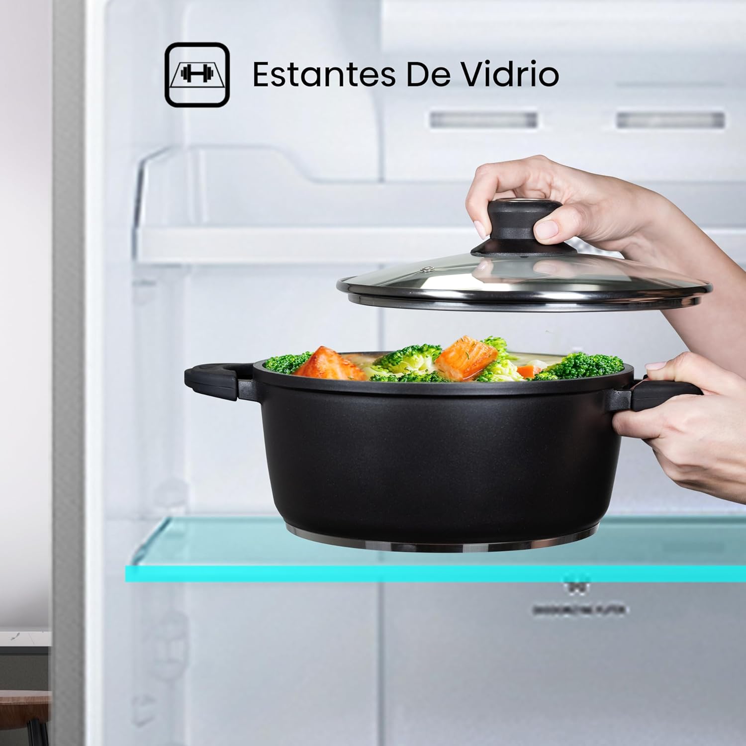 Refrigerador Top Mount Hisense 9 Pies Cúbicos Tecnología No Frost RT90N6WKX2