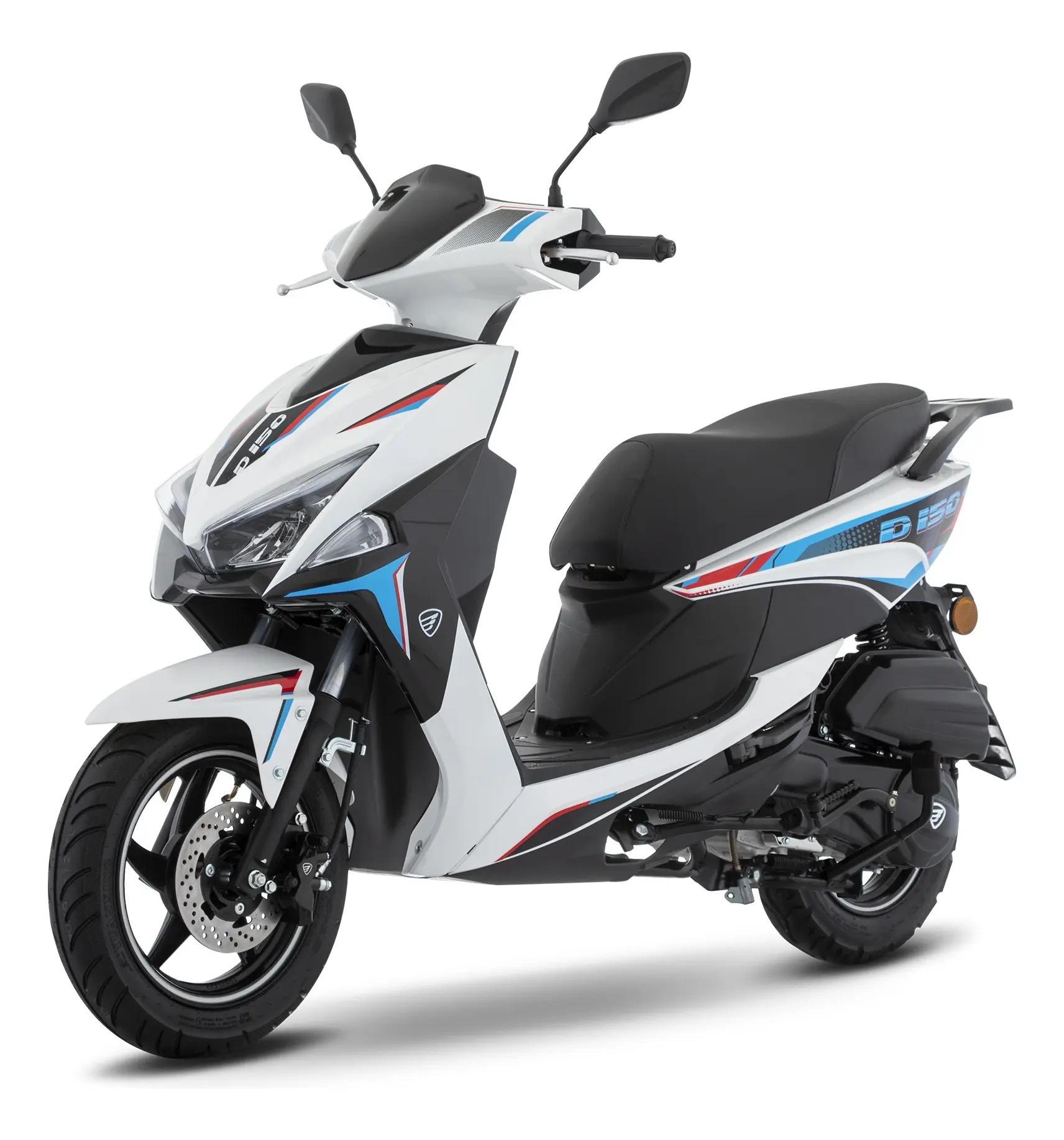 Motoneta Italika D150 Blanco Con Azul