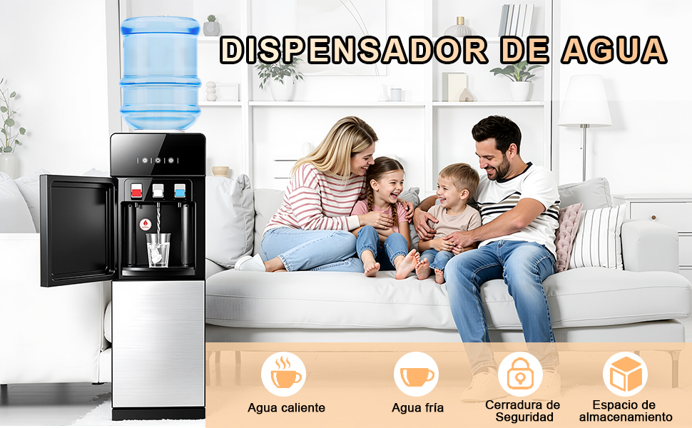 Dispensador refrigerador de carga superior