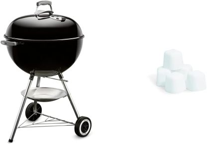 Weber, Asador Original Kettle Premium 22 Negro Adulto Unisex, Negro (Black), Pulgadas Premium