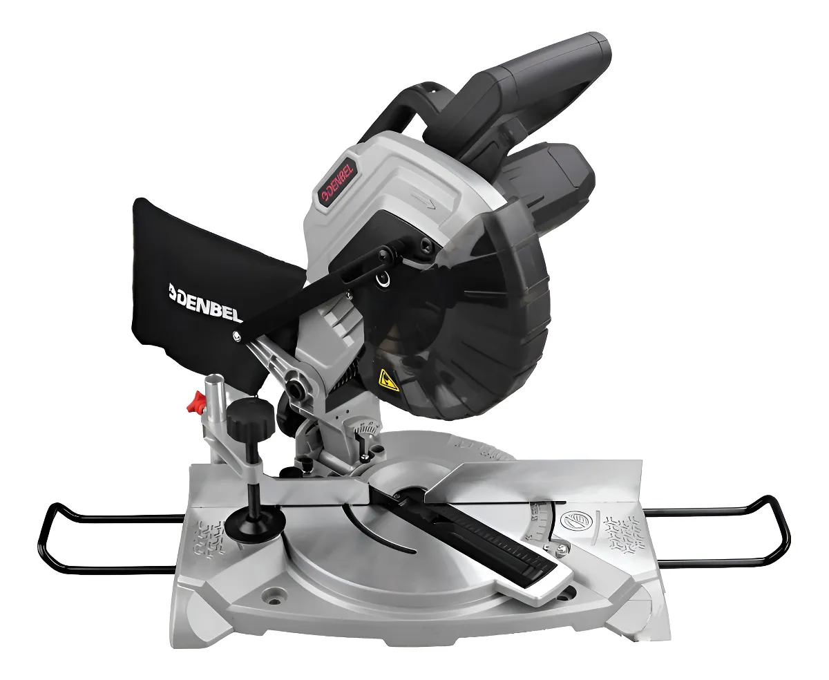 Sierra de inglete 1400w 8 1/4 210mm con Guia Laser DB-MS30 45° y 90° grados Denbel