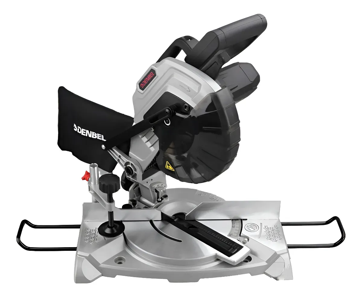 Sierra de inglete 1400w 8 1/4 210mm con Guia Laser DB-MS30 45° y 90° grados Denbel