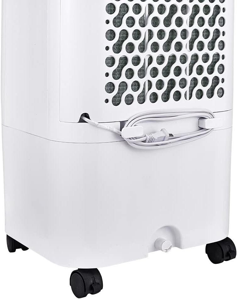 Honeywell Enfriador de Aire CL152 con Ionizador y Panel Antibacterial. 15 litros. Enfría hasta 19 m2