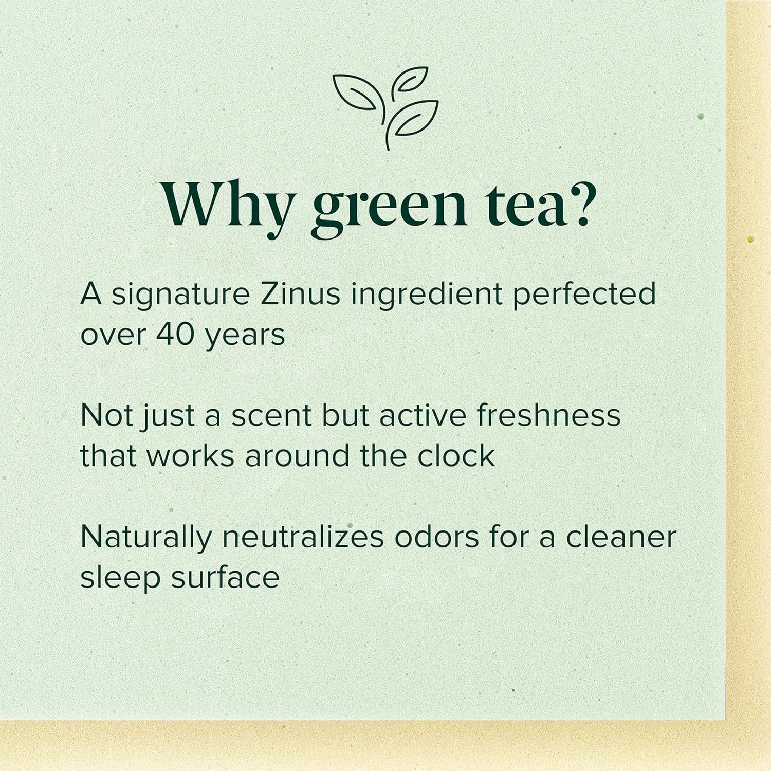 Zinus Colchón de Espuma Viscoelástica Green Tea, Medio, MATTRESS