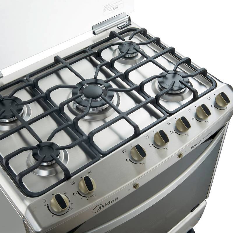 Cocina Gas Midea 5 Quemadores MCG-5QI30N