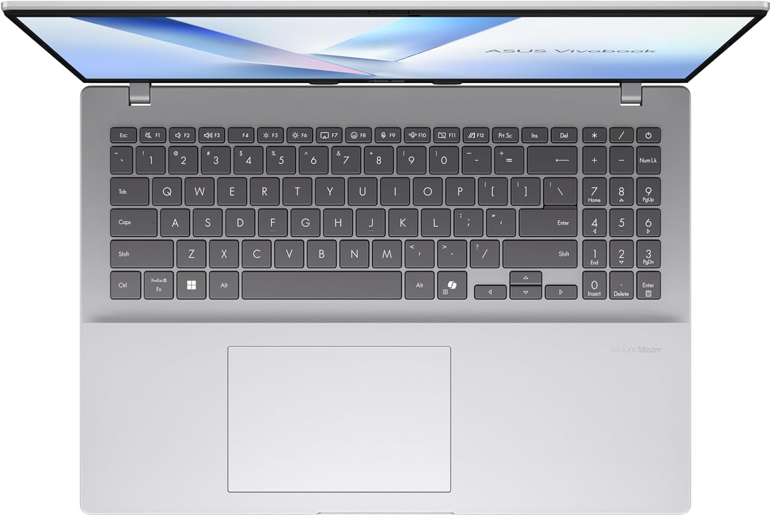 ASUS Vivobook 16 con IA, Intel Ultra 5 Serie 225H, 14 Nucleos/AI Boost NPU 13TOPS/16 GB RAM/512 GN SSD/Cargador 65W USB-C/Teclado en español/Garantia con la Marca en Mexico.