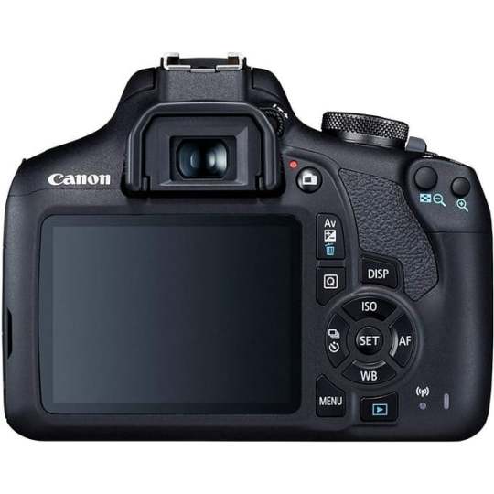 Canon EOS 2000D / Rebel T7 Cámara DSLR + Lente de 18-55 mm, Paquete de inicio de filtros de 58 mm Canon 2727C002AA_EDI_3