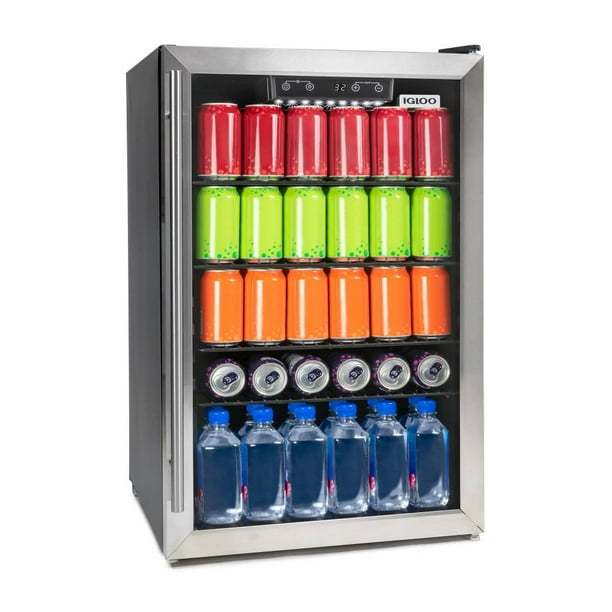 Enfriador de Bebidas Igloo 4.1 Pies Cúbicos Acero Inoxidable