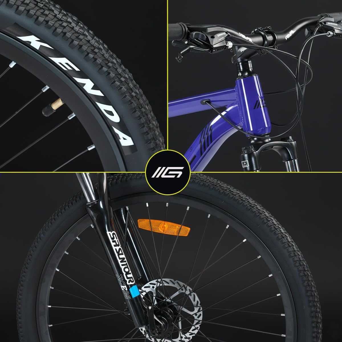 GRAVEL | Mountain Bike Everest MTB - Bicicleta Rodada 29 - Bicicleta de Montaña | Diseño Aerodinámico con 21 Velocidades Shimano y Frenos de Disco