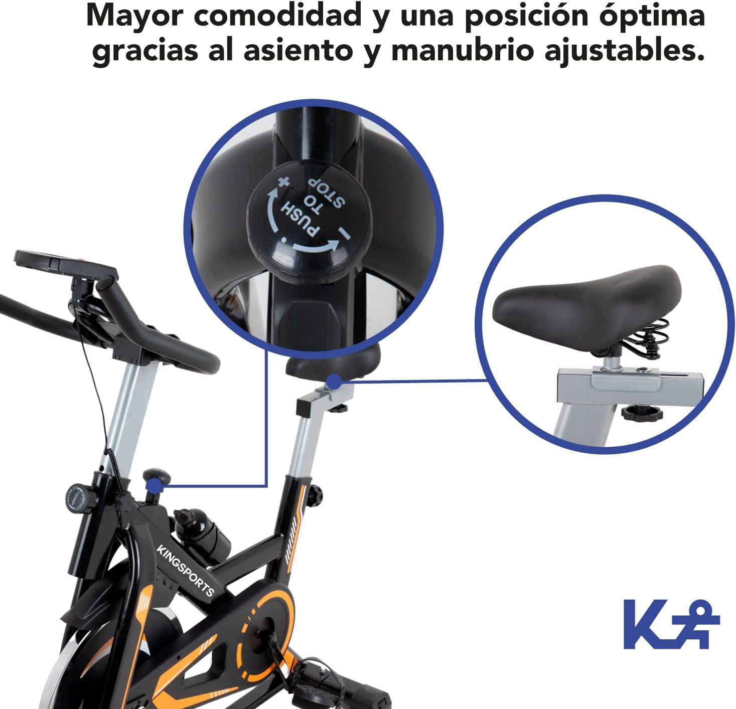 KINGSPORTS | Bicicletas Fijas Para Spinning