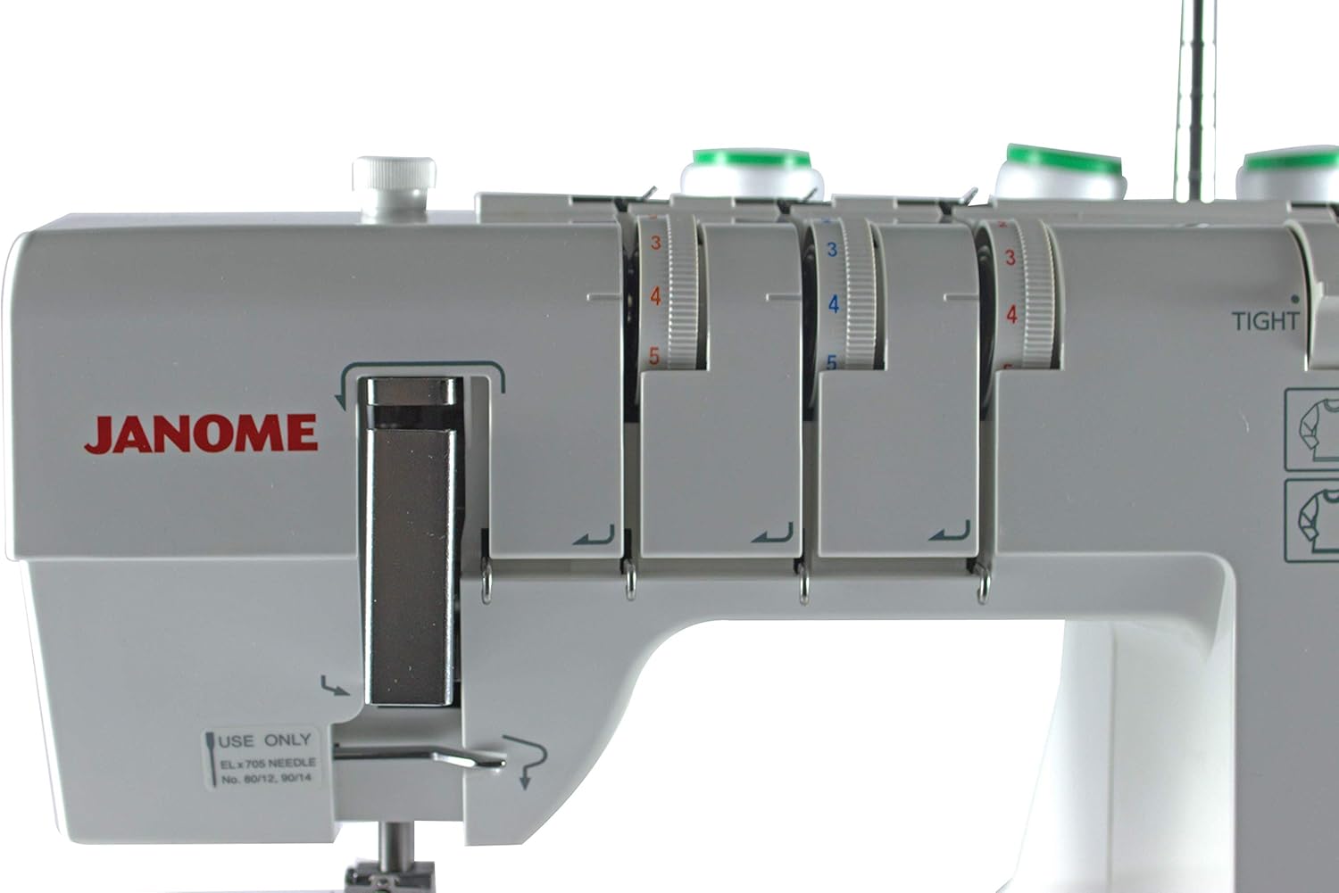 Janome 2000CPX Cover, Blanco