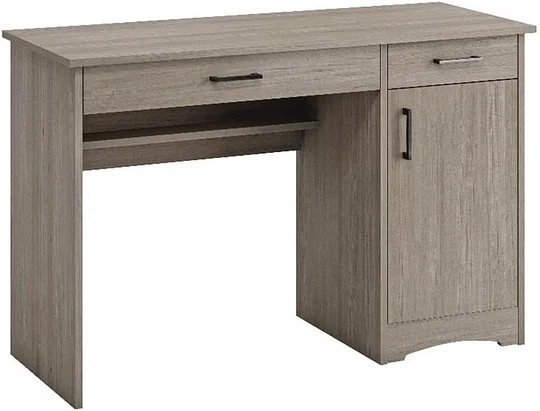 Sauder Beginnings computadora Plateado con Acabado sicomoro