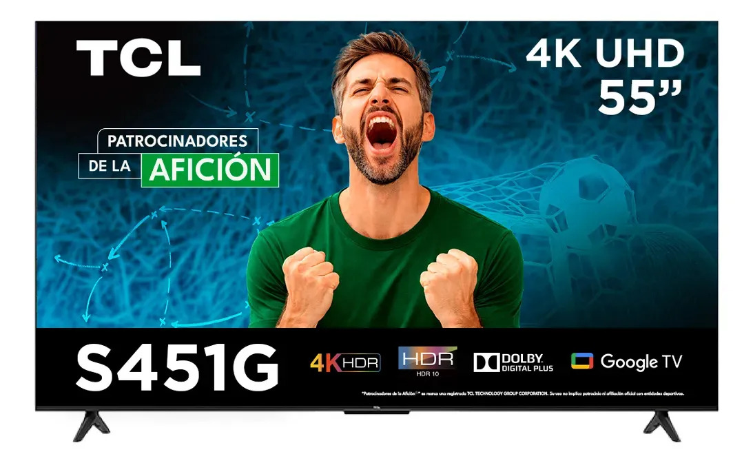 Smart Tv TCL 55S451G 55" Pantalla 55" 4K Led