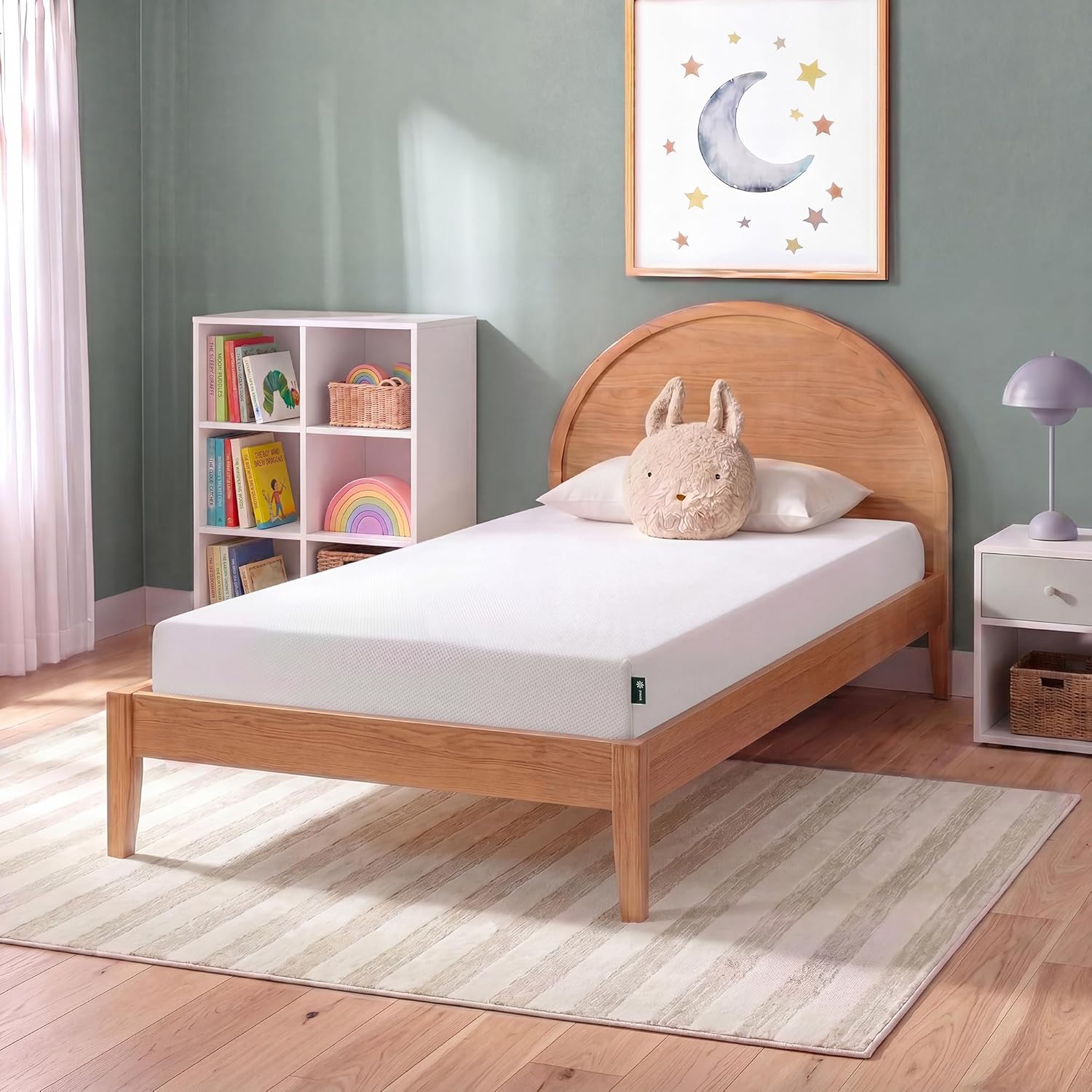 Zinus Colchón de Espuma Viscoelástica Green Tea, Medio, MATTRESS