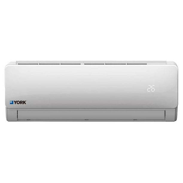 Mini Split York Frío/Calor 12,000 BTU´s 220V 1 Ton