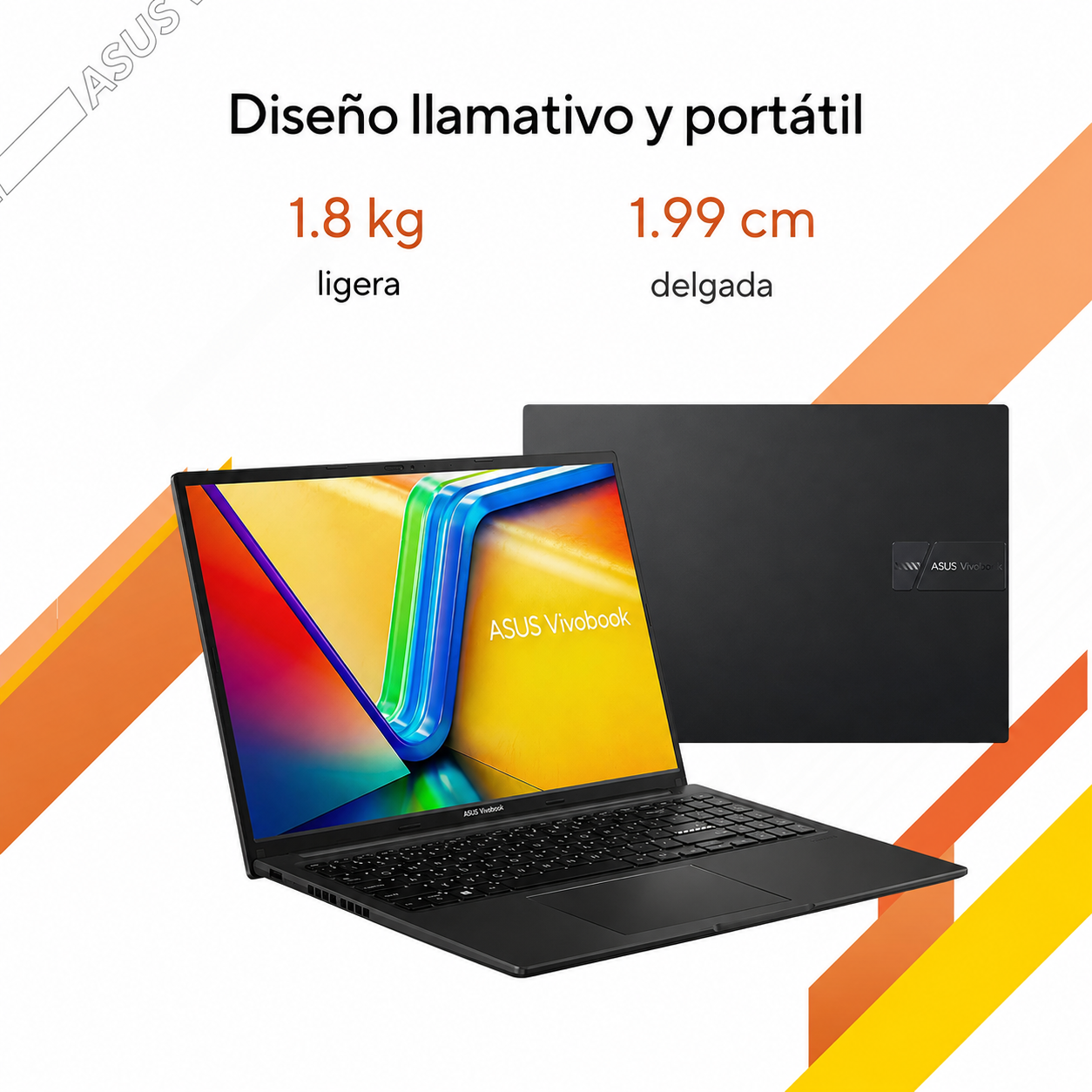 ASUS Vivobook 16 M1605YA Laptop 16" WUXGA AMD Ryzen™ 7 7730U, 16GB/24GB RAM, SSD 512GB/1TB, Windows 11 Home, Computadora Portátil Ligera