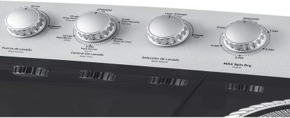 Lavadora Acros Mod. Ald-1945Je 2 Tinas 19Kg