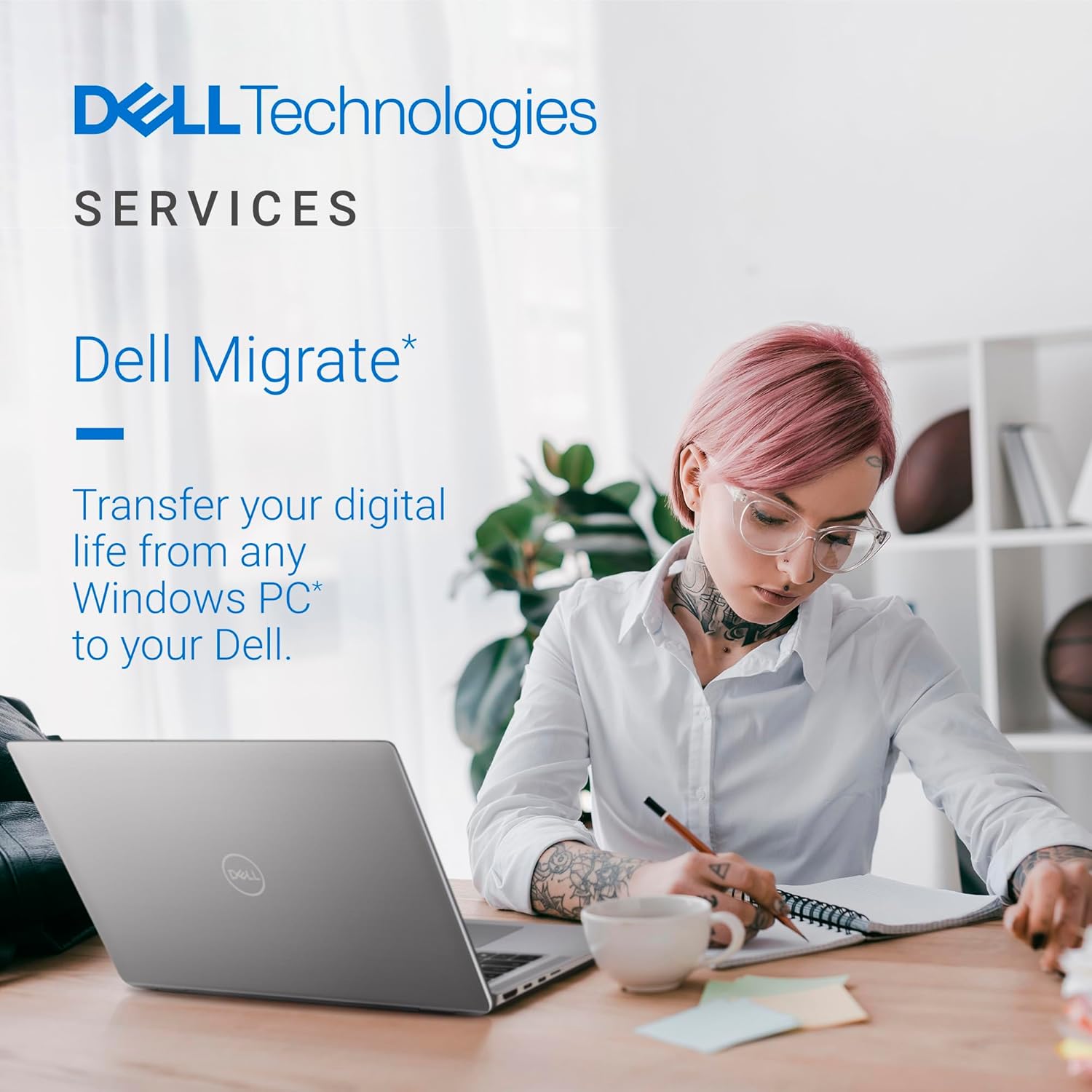Dell Inspiron 15 3535 - visualización FHD de 15,6" (1920 x 1080), procesador AMD Ryzen 5 7520U, 8GB DDR4 RAM, 512GB SSD, AMD Radeon Graphics, Windows 11 Home, 6 meses de migración, negro carbón