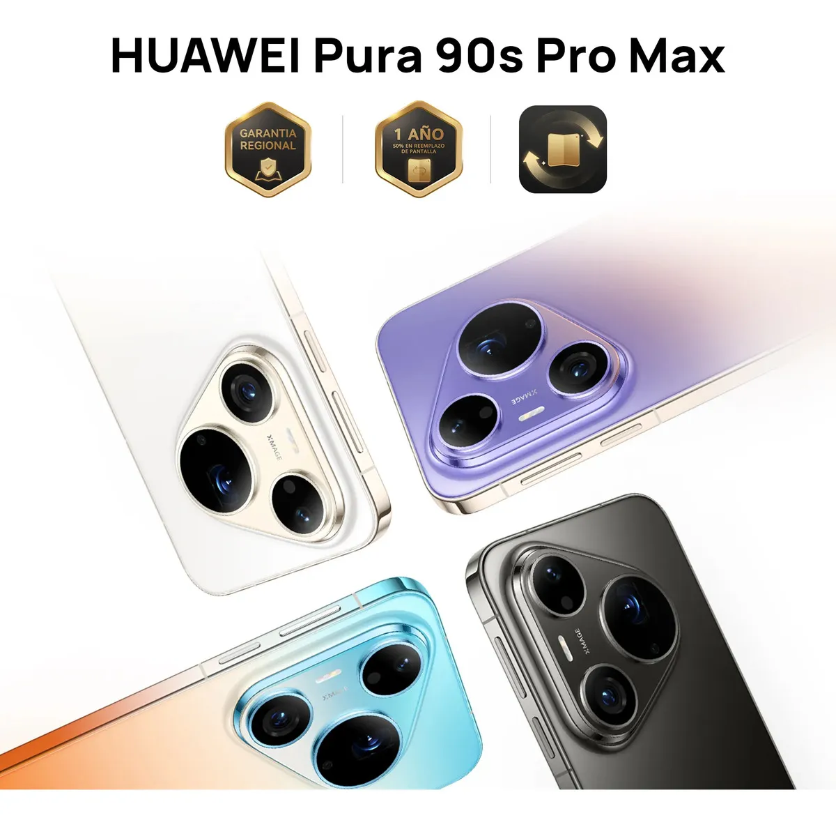 HUAWEI Pura 90s Pro 12GB 512GB Naranja con FreeBuds Pro 5 Gratis