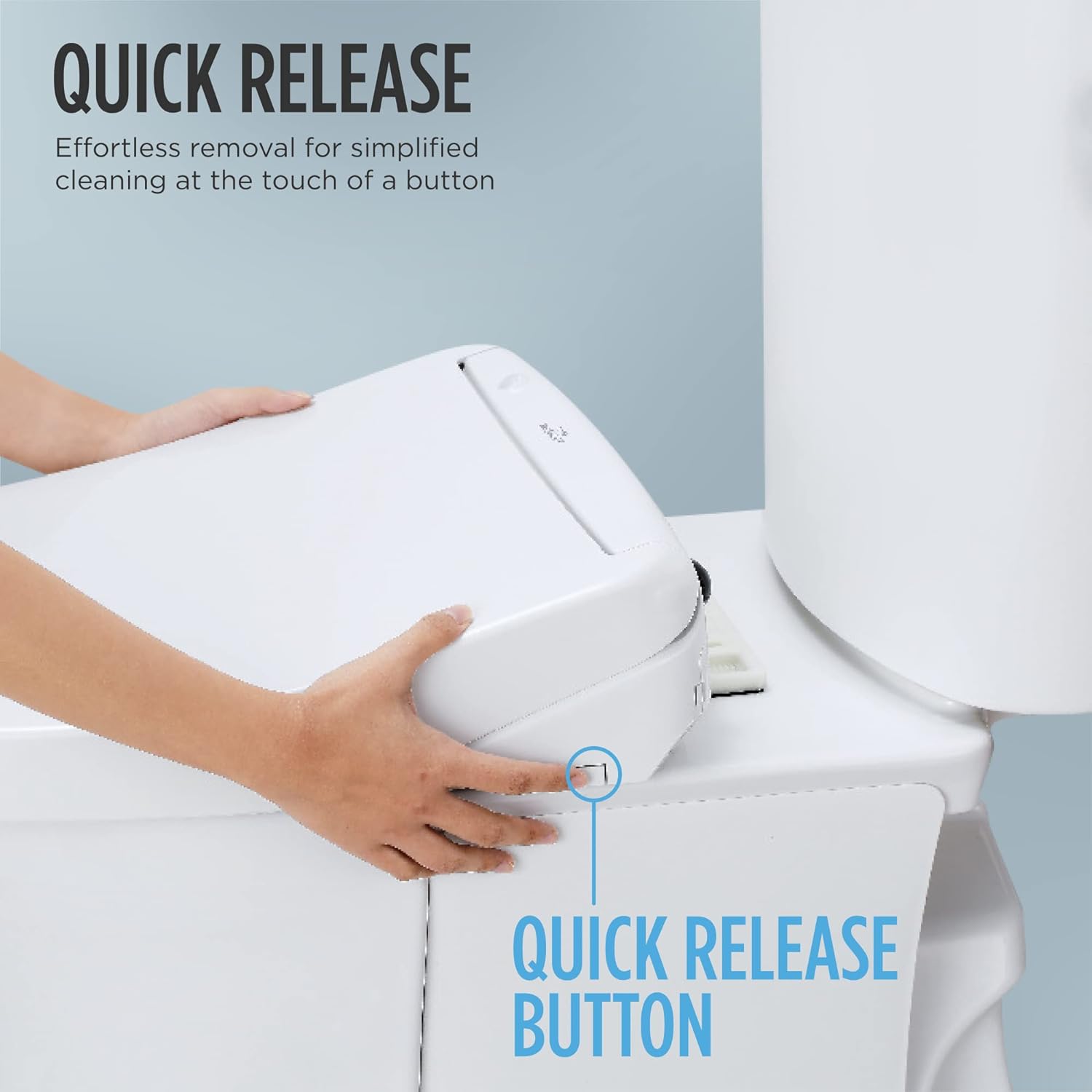 TOTO WASHLET C5 - Asiento de inodoro electrónico para bidé con limpieza PREMIST y EWATER+, alargado, algodón blanco, SW3084#01
