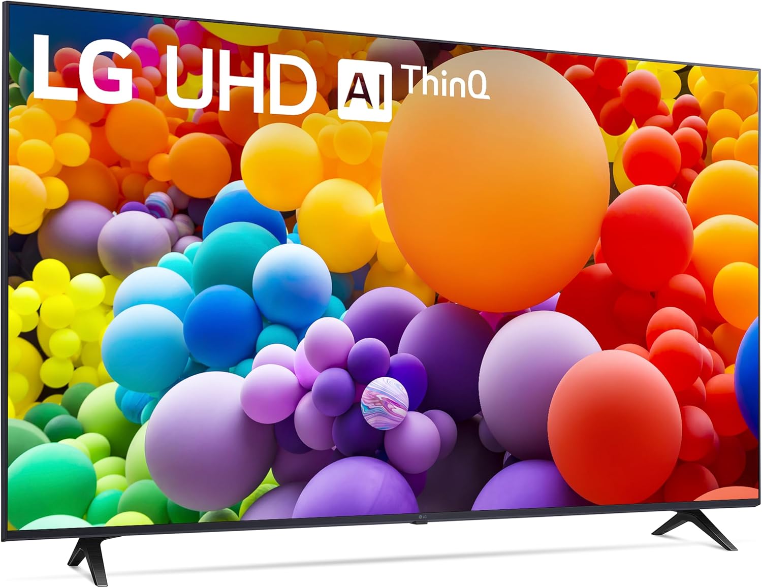 LG Serie UT75 LED Smart TV 4K Procesador de 55 pulgadas con visualización plana AI-Powered con Alexa incorporado (55UT7570PUB, 2024)