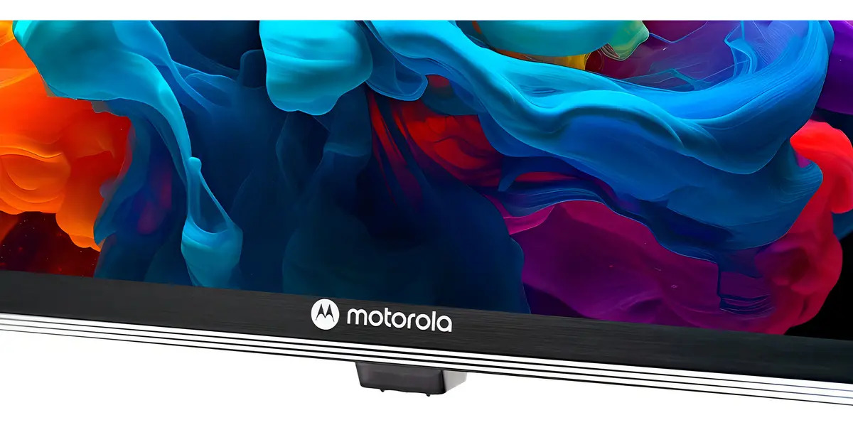 Smart Tv Pantalla 65 Pulgadas Motorola Google Tv Qled 4k Televisor Bluetooth WiFi HDMI USB AV