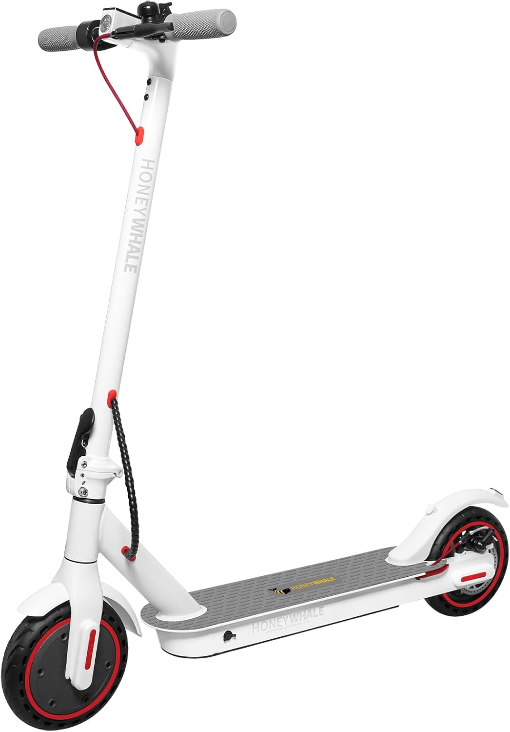 HONEYWHALE M2 Pro Scooter Eléctrico Plegable para Adultos, Motor de 500 W de Potencia Máxima, 22km con una Carga Completa, Velocidad Máxima 32km/h, Patin Eléctrico con App Control Bluetooth
