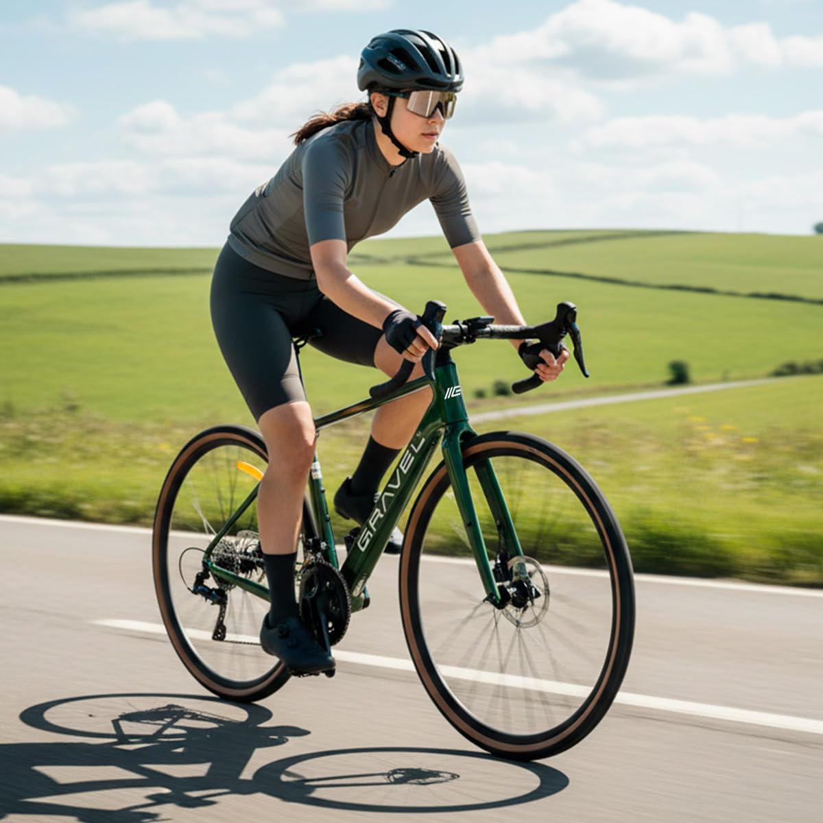 GRAVEL | Bicicleta Tucson Shimano Sora 18V Carbon | Llantas Continental