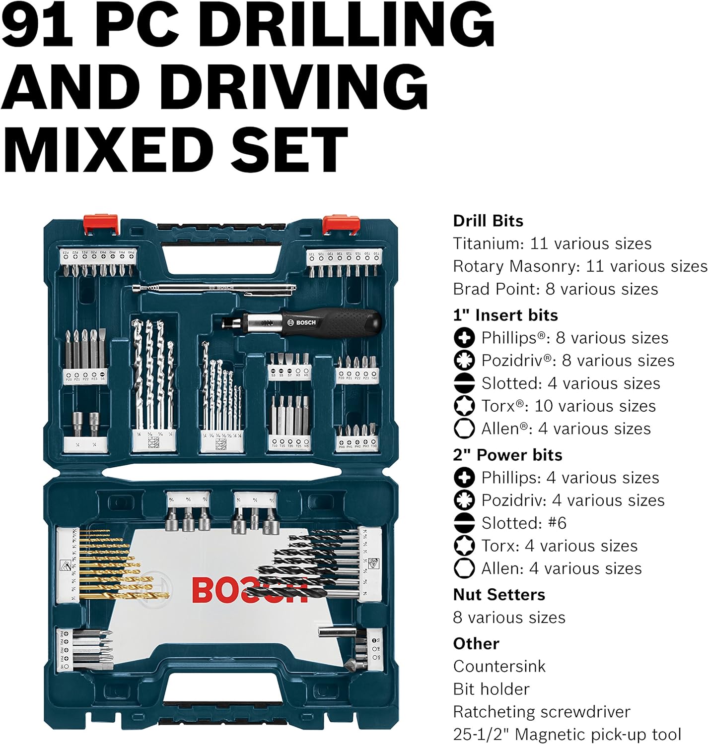 Bosch CLPK22-120 Kit combinado de 2 herramientas de 12 V máx. con Taladro/Atornillador de 3/8", Atornillador de impacto y (2) baterías de 2.0 Ah
