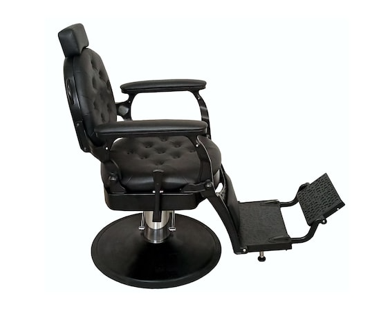 Silla para Barbería Letmex Negra