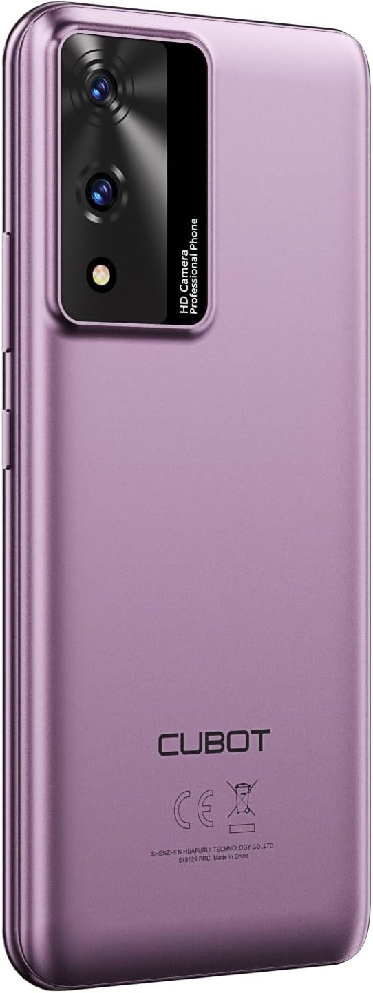 CUBOT Celular A10, Android 14 Smartphone Desbloqueado con Batería de 5100mAh,12(4+8 Extendido) GB RAM 128GB ROM,6.56" HD+ Pantalla Teléfono 48MP Principal Cámara,90Hz/5G WiFi/Face ID